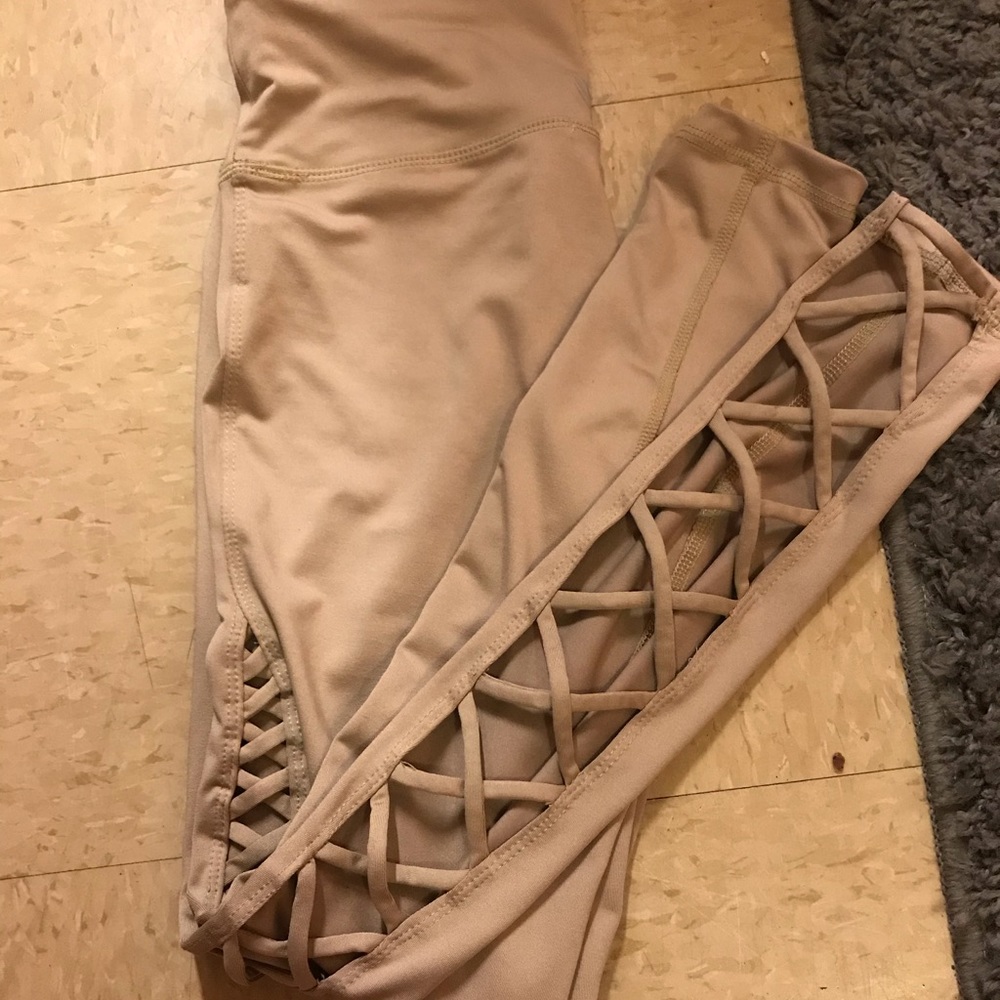 tan leggings